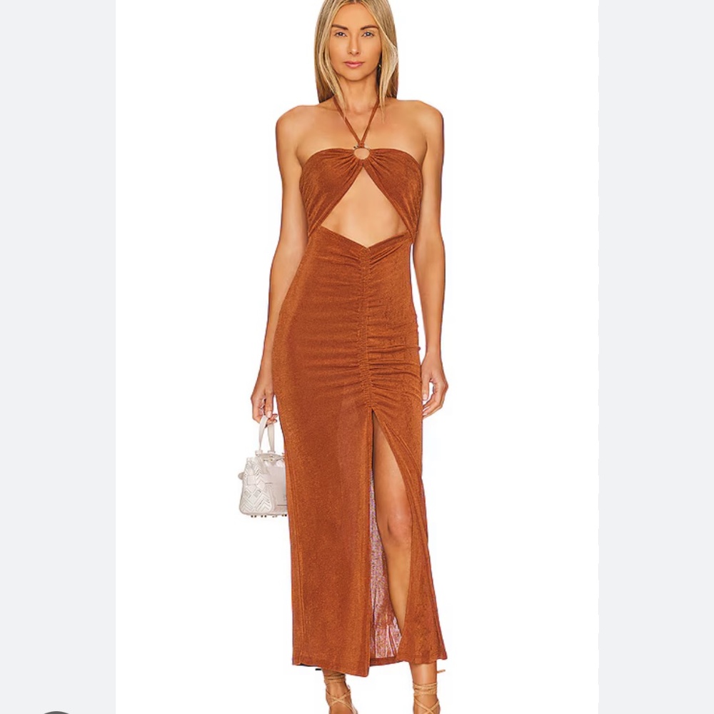 NWT L*space Dress Coffee XS